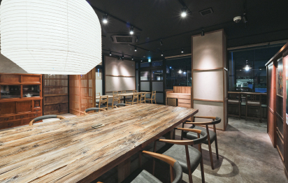 写真：朝食会場